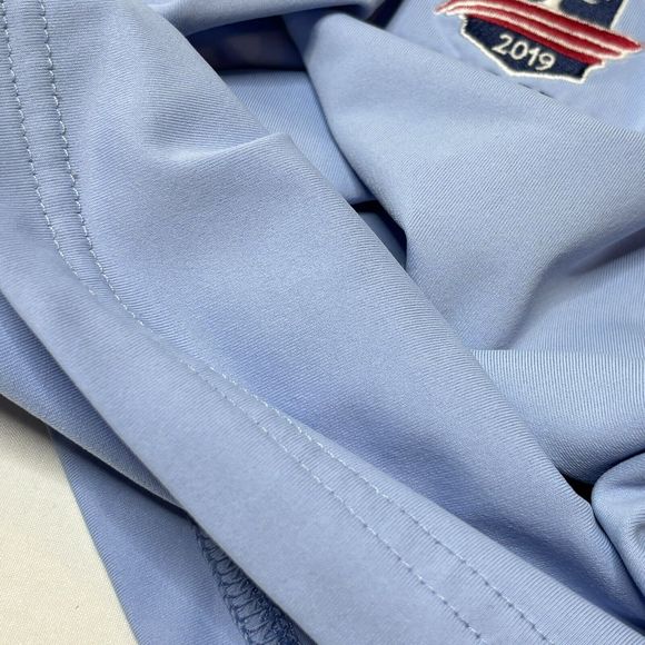 Ralph Lauren RLX MEDIUM Blue Golf Polo US Open 2019 Pebble Beach Wicking - Picture 12 of 12